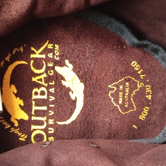 Outback Kangaroo Softy Hat Leather Australia Size Small - Picture 9 of 12